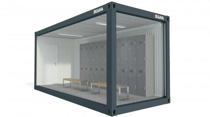 Особливості модульних роздягалень з душем Особливості модульних роздягалень з душем