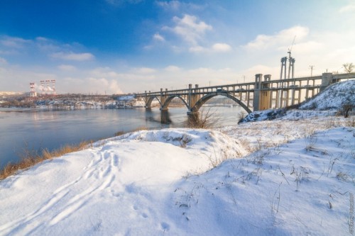 Запорожский фотограф показал “СНежность” заповедника (ФОТО)