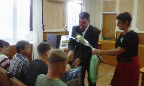 В Дніпровському районі привітали бійців АТО та родини загиблих учасників АТО