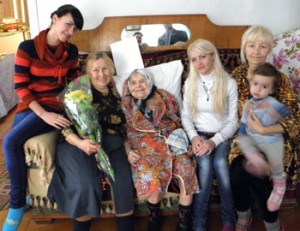 Жительнице Михайловки исполнилось 100 лет