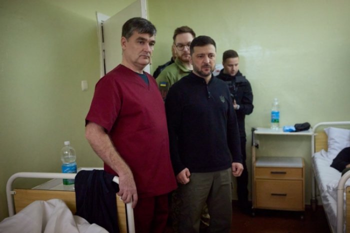 Володимир Зеленський відвідав Запоріжжя Володимир Зеленський відвідав Запоріжжя