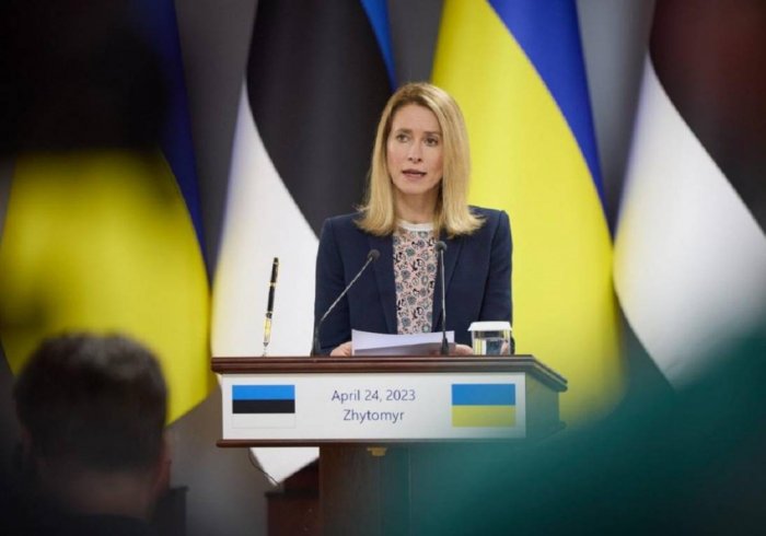 Кая Каллас заявила, що динаміка війни змінюється на користь України, Росія опинилася у невигідному становищі Кая Каллас заявила, що динаміка війни змінюється на користь України, Росія опинилася у невигідному становищі