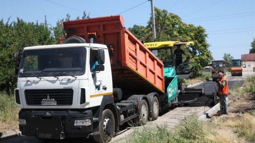 В Запорожье ремонтируют дороги частного сектора