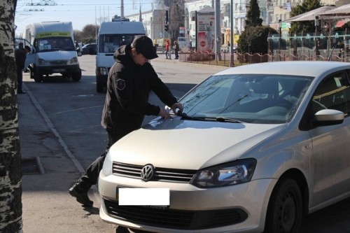 В Запорожье заработала служба инспекторов по парковке (ФОТО)