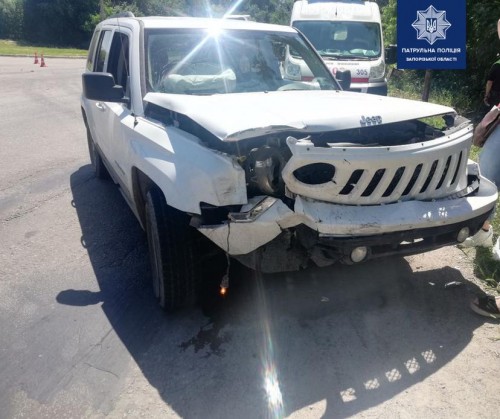 Авария на запорожской дороге: в полиции рассказали о пострадавшем (ФОТО)