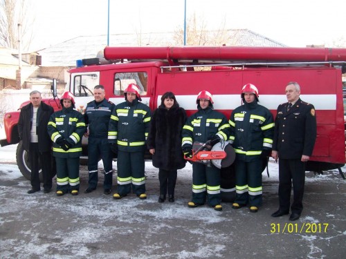 Спасатели в Запорожской области получили новое снаряжение