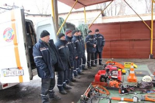 Запорожская «Кобра» спасает пострадавших в ДТП и предотвращает взрывы газа