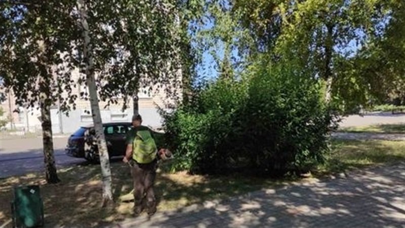 Запорізькі комунальники продовжують наводити лад у місті