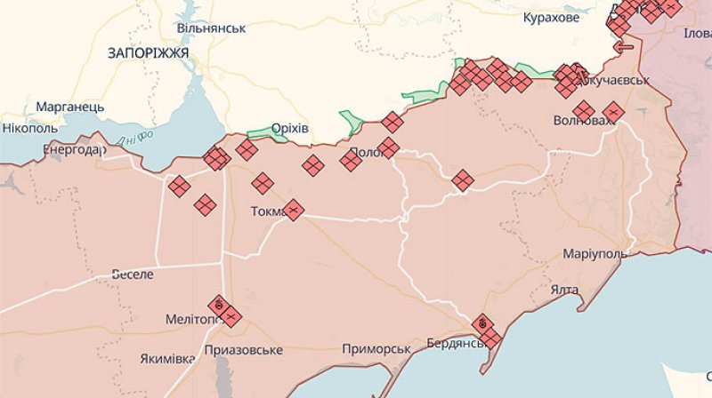 Ситуація на Запоріжжі щодо російського вторгнення станом на 13 липня
