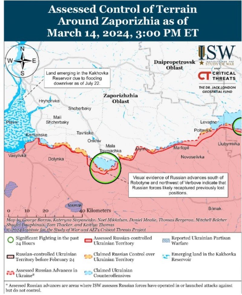 ISW: ������� ������ ����� ���������� � ��������� ������