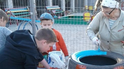 В Шевченковском районе Запорожья продолжается весенняя генеральная уборка