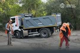 Оновлення дороги по вулиці Дніпровській